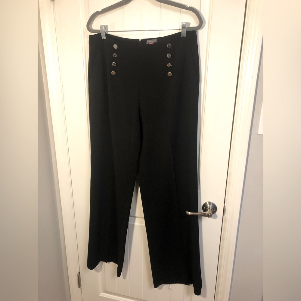 Vince Camuto black sailor pant
